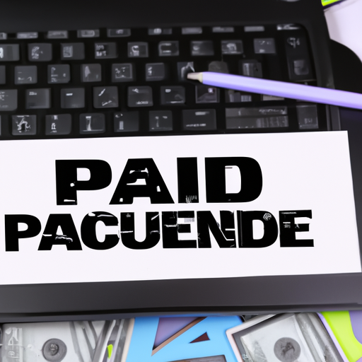 Image showing a business using paid advertising on social media